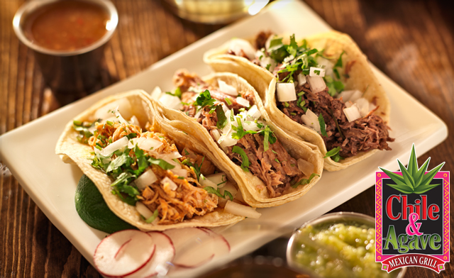 Image of $25 for $50 towards Mexican Cuisine at Chile and Agave