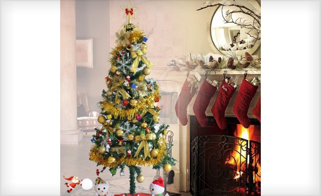 Image of $39 for a 1.5 Meter Christmas Tree With Decorations (a $69 Value)