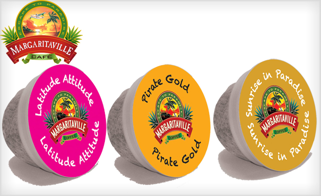 Image of $35 for 80 K-Cup® Compatible* Pods from Margaritaville Foods (a $70 Value)