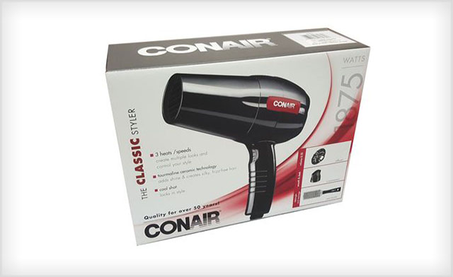 Image of $23.99 for a Conair 269xrw 1875 Watts 3 Heats Classic Hair Dryer (a $45.19 Value)