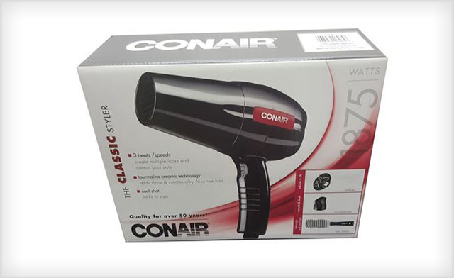 Image of $23.99 for a Conair 269xrw 1875 Watts 3 Heats Classic Hair Dryer (a $45.19 Value)