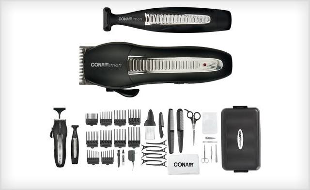 Image of $25 for a Conair 36 Piece Grooming Kit with Rechargeable Chrome Clipper (a $79.07 Value)