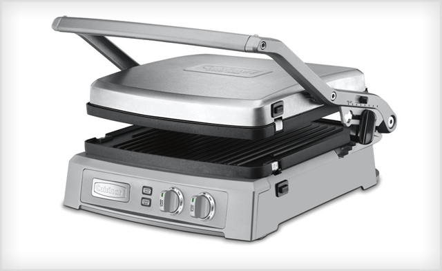 Image of $109 for a Cuisinart GR-150 Griddler Deluxe Manufacturer Refurbished (a $260 Value)