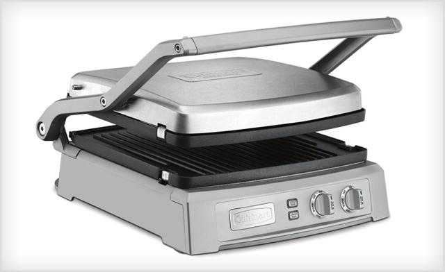 Image of $109 for a Cuisinart GR-150 Griddler Deluxe Manufacturer Refurbished (a $260 Value)