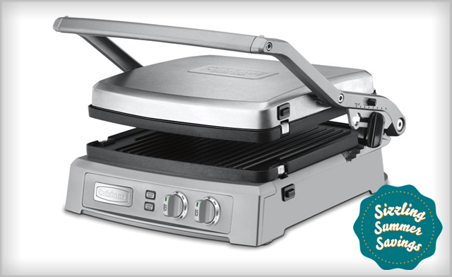 Image of $129 for a Cuisinart Griddler Deluxe (a $260 Value)