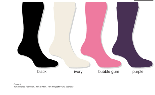 Image of $12 for 2 pairs of Thermal Socks from Heat Machine (2 Options)