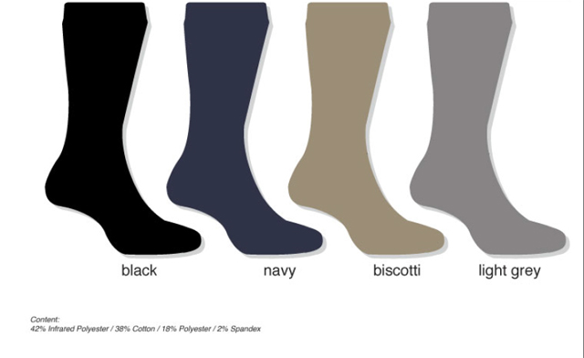 Image of $12 for 2 pairs of Thermal Socks from Heat Machine (2 Options)