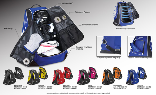 Image of Up to 70% off GRIT Pod Carry Hockey Bags (Senior or Junior)
