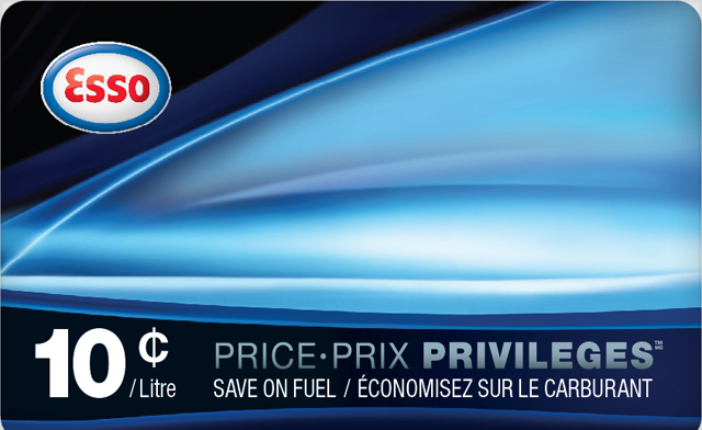 Image of $135 for an Esso Fuel Savings Card AND Bonus Esso Gift Card ($160 Value)