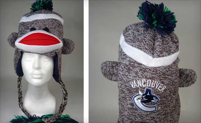 Image of $25 for an NHL Sock Monkey Hat (a $45 Value)