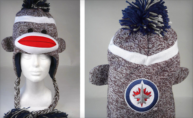 Image of $25 for an NHL Sock Monkey Hat (a $45 Value)