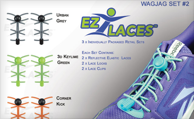 Image of $19 for 3 Pairs of EZLACES (a $35 Value)