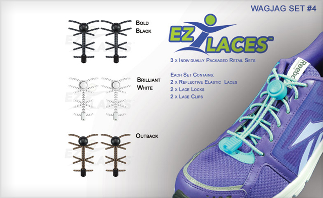 Image of $19 for 3 Pairs of EZLACES (a $35 Value)