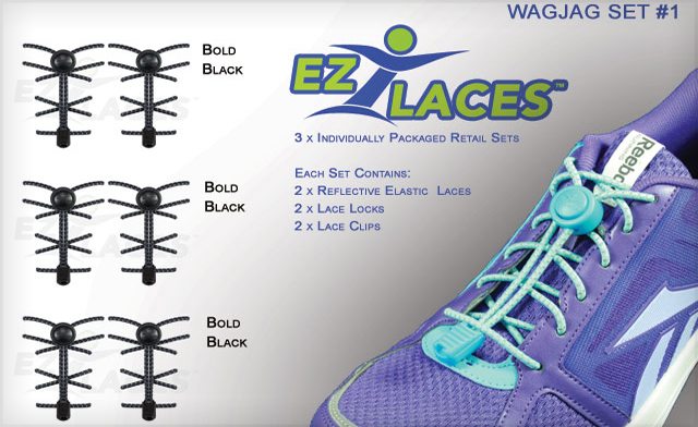 Image of $19 for 3 Pairs of EZLACES (a $35 Value) - Shipping Included