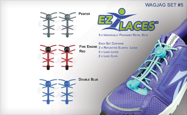 Image of $19 for 3 Pairs of EZLACES (a $35 Value) - Shipping Included