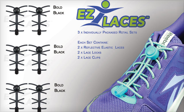 Image of $19 for 3 Pairs of EZLACES (a $35 Value) - Shipping Included