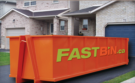 Image of $170 for a 1-Week Bin Rental and Junk Removal from FASTBIN.ca (a $380 Value)