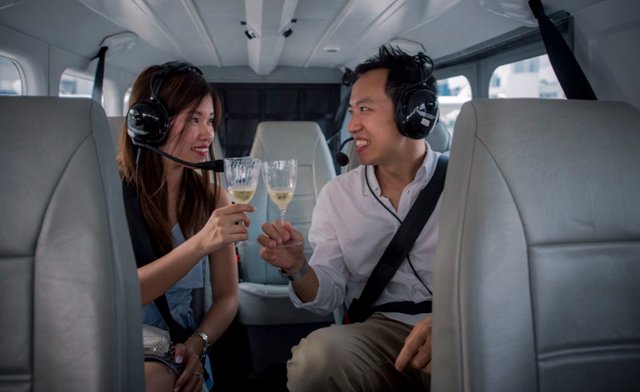 Image of Up to 48% off an Aerial Tour of Toronto or Niagara Falls - Includes Champagne
