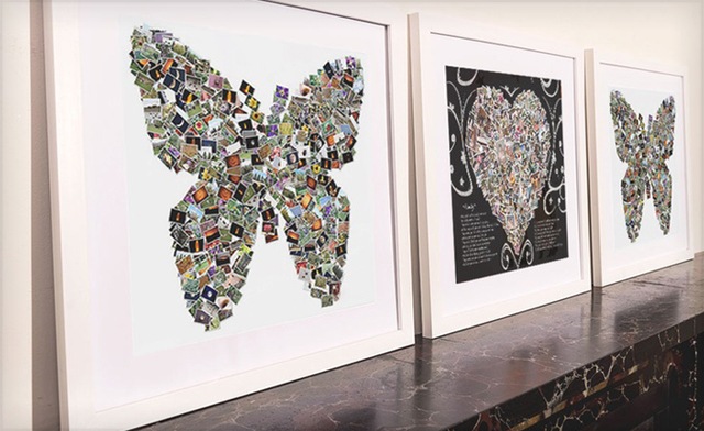Image of Up to 97% off Framed Collage Print from Artf.ly