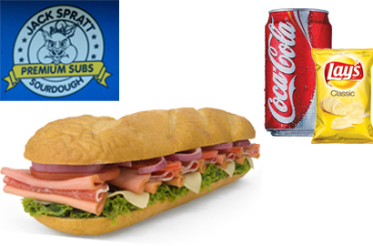 Image of $5.99 for 2 Full Size Sub Combos from Jack Spratt Subs (An $11.98 Value)