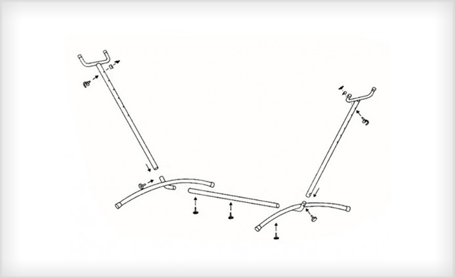 Image of $109 for a Hammock with Space Saving Steel Stand with Carrying Case (a $184 Value)