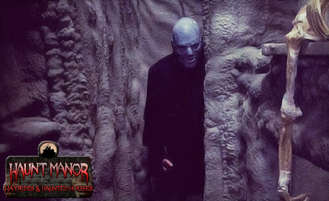 Image of Half off a Haunted Hayride and Hot Chocolate at Haunt Manor (3 options)