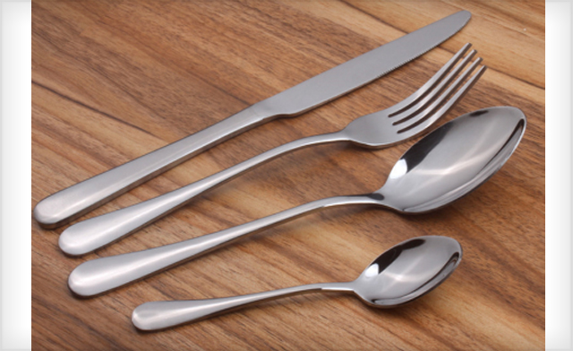 Image of Up to 67% off a Holographic Cutlery Set
