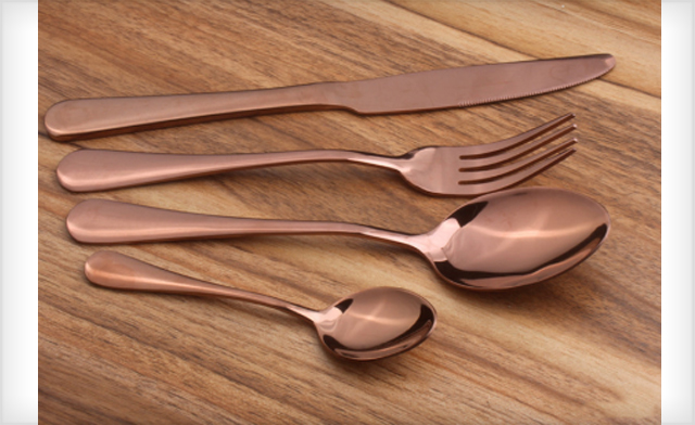 Image of Up to 67% off a Holographic Cutlery Set