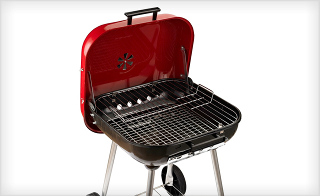 Image of $79 for a BBQ Portable Charcoal Kettle Barbecue Grill (a $129 Value)
