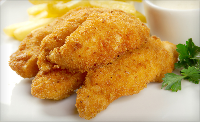 Image of $25 for 4 kgs of Breaded Seasoned Boneless Chicken Breast Strips (a $60 Value)