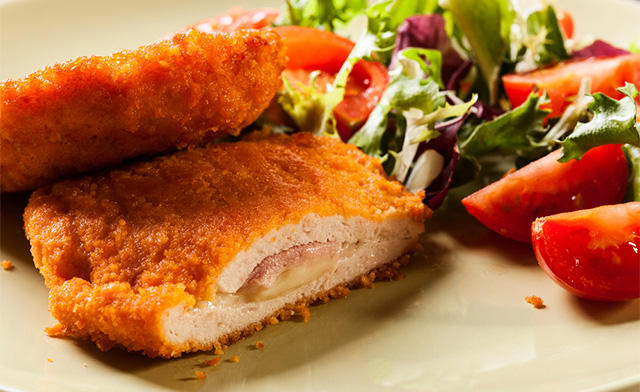 Image of $23 for 2.5 kg of Breaded, Stuffed Chicken Swiss Melts (a $55 Value)