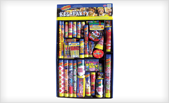 Image of $160 for a Keg Party Assortment of Fireworks (a $325 Value)