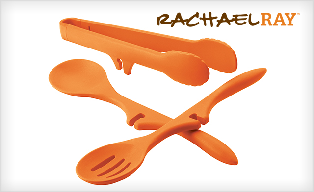 Image of $19.99 for a Rachael Ray 3-Piece Lazy Tool Set (a $34.99 Value)
