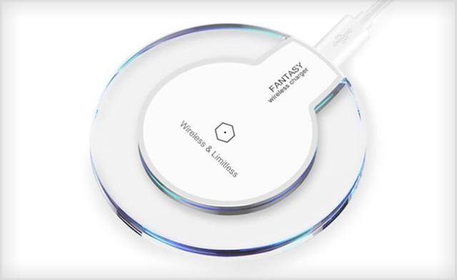 Image of $12.32 for a LED Wireless Charging Pad for iPhone and Android (a $37 Value)