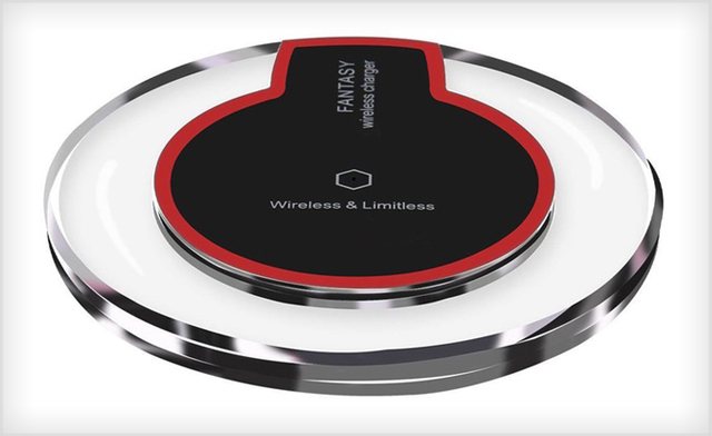 Image of $18 for a LED Wireless Charging Pad for iPhone and Android (a $37 Value)