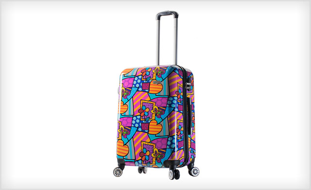 Image of $129 for a Mia Viaggi "Butterfly Love, Flower" 3-Piece Luggage Set (a $226 Value)