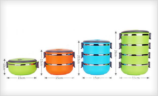 Image of $13 and Up for Multi-Tiered Stainless Lunchboxes