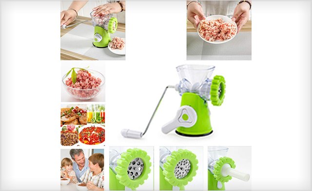 Image of $23 for a Manual Meat Grinder (A $59 Value)