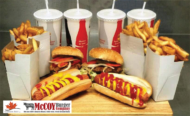 $20 for 2 McCoy Burgers, 2 McCoy Dogs, 4 Fries and 4 Pops (a $40.48 Value)