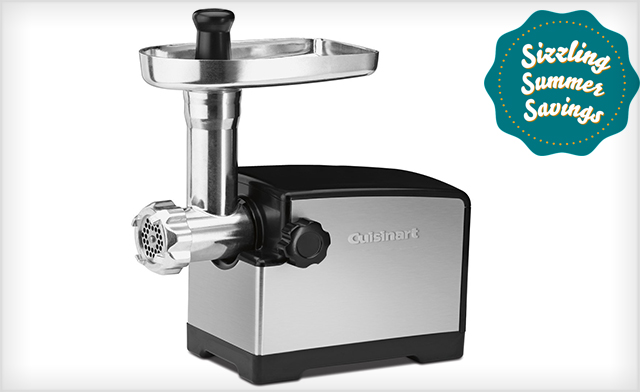 Image of $75 for a Cuisinart Meat Grinder (a $153 Value)