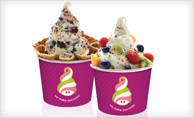Image of $5 for $10 towards Frozen Yogurt in Burlington