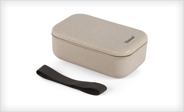 Image of $21 for a Minimal Natural Fiber Bento Box Plus - 1,200ML (a $66.67 Value)