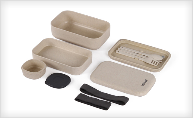 Image of $21 for a Minimal Natural Fiber Bento Box Plus - 1,200ML (a $66.67 Value)