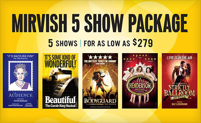Image of WAGJAG SPECIAL: 5 Show Season Ticket Package Mirvish Toronto - Click BUY and Use Promo Code: SUBSWAG5