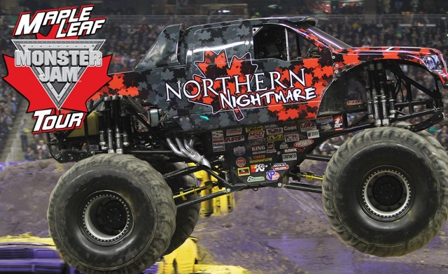 Image of $80 for 4 Tickets to the Maple Leaf Monster Jam in Winnipeg - Click BUY and Use Promo Code: WJMLMJ