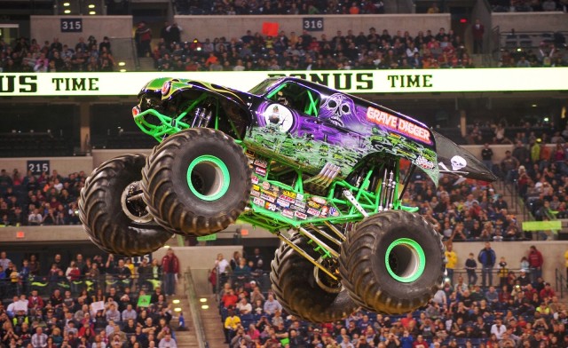 Image of Tickets Starting at $14 for the Maple Leaf Monster Jam in Toronto on January 17 or 18, 2015 - Click BUY and Use Promo Code: WAGJAG