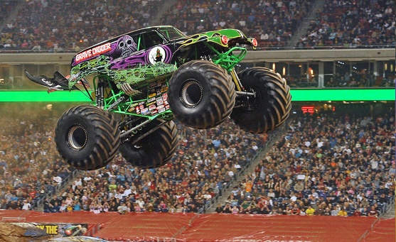 Image of $80 for a 4-Ticket Pack to the Maple Leaf Monster Jam in London on March 7 or 8, 2015 (a $116 Value) - Click BUY and Use Promo Code: WJMLMJ