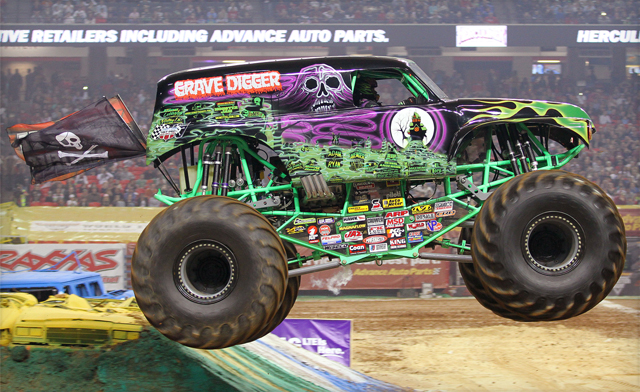 Image of Save 30% on Select Tickets to Maple Leaf Monster Jam Playing in Hamilton on April 25 & 26 - Click BUY and Use Promo Code: APRIL