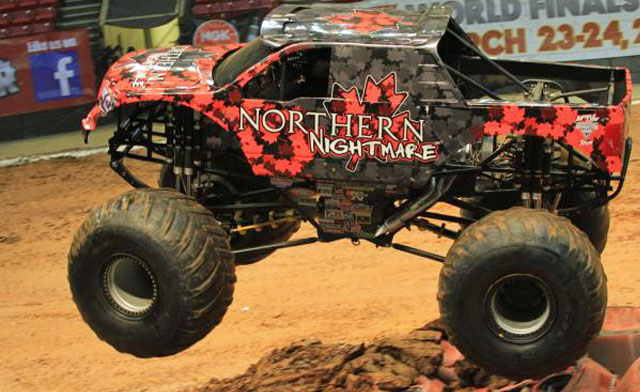 Image of One Free Pit Pass with the Purchase of One Regular-Priced Adult or Kids Ticket to the Maple Leaf Monster Jam Tour in Hamilton on April 5 or 6, 2014 - Click BUY and Use Promo Code WAGJAG