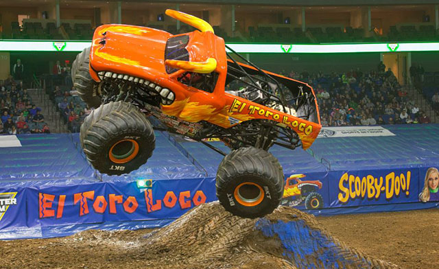 Image of Tickets Starting at $13 to See Monster Jam in Hamilton on April 22 or 23, 2017 - Click BUY and Use Promo Code: WAGJAG